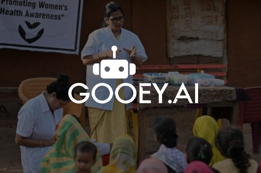 Gooey.ai white logo