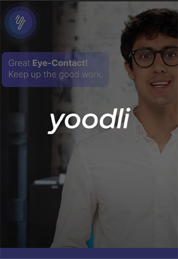 Yoodli white logo