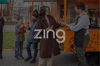 zing white logo